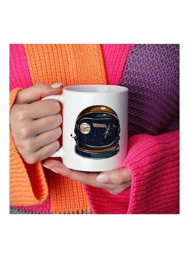 Antronaught Helmet Design Coffee Mug Multicolour - Image 2