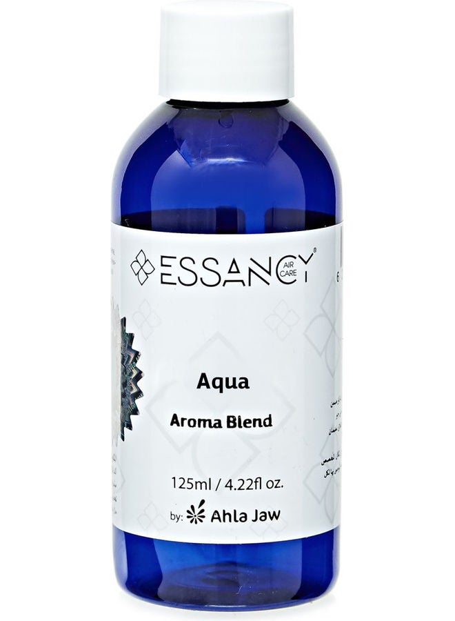 Ahla Jaw Aqua Aroma Blend Fragrance Oil Blue 125ml 