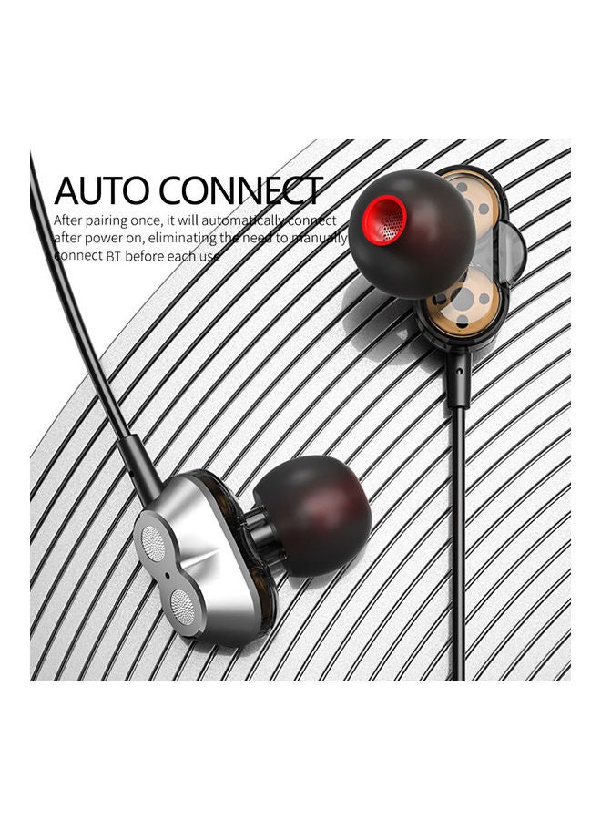 Lenovo HE08 BT 5.0 Wireless Headphone Sport Headset Black Black - Image 2