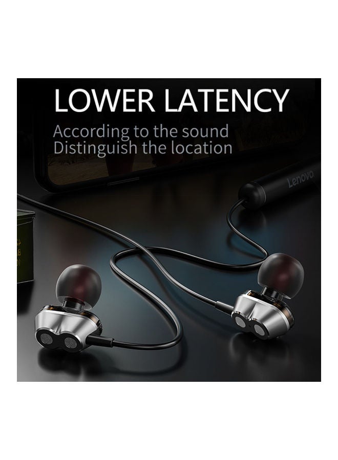 Lenovo HE08 BT 5.0 Wireless Headphone Sport Headset Black Black - Image 5