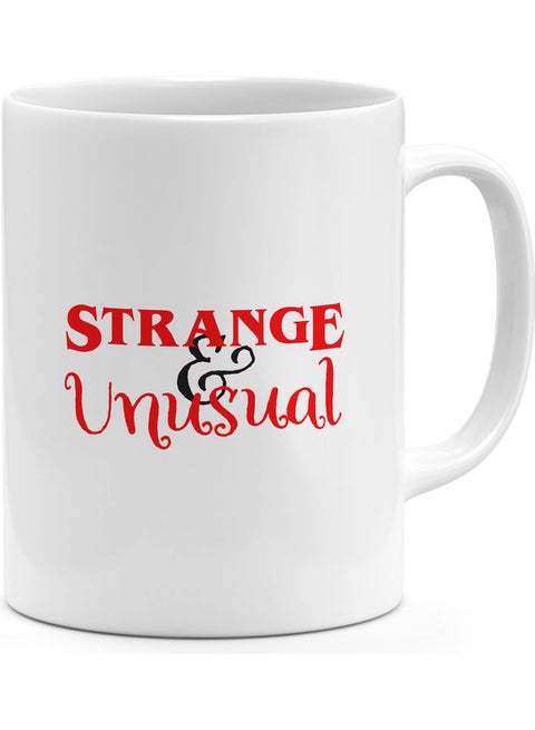 Strange And Unusual Coffee Mug Multicolour