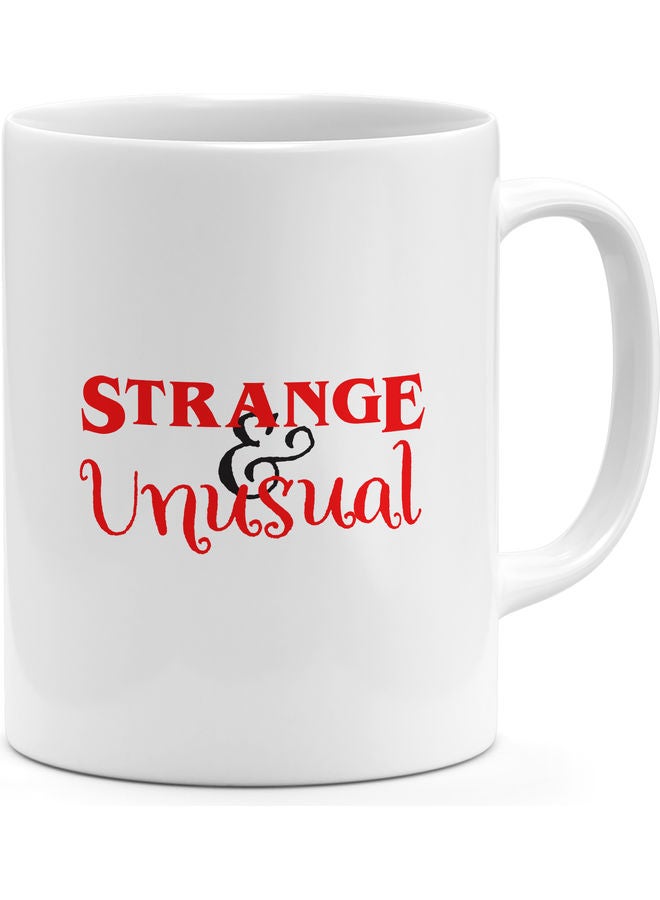 Strange And Unusual Coffee Mug Multicolour