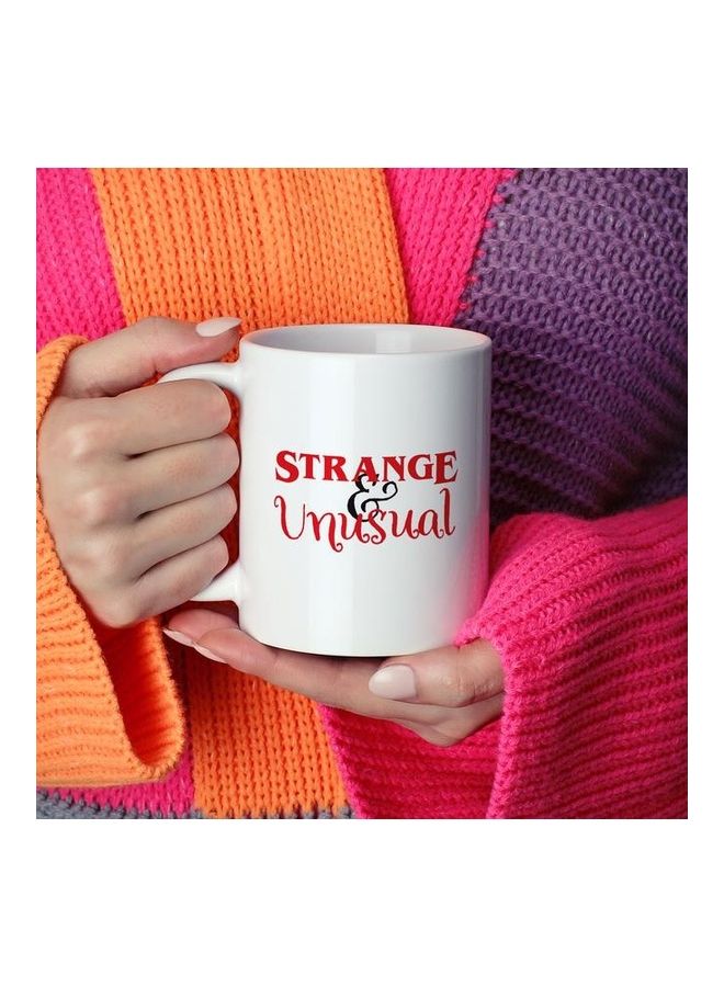 Strange And Unusual Coffee Mug Multicolour