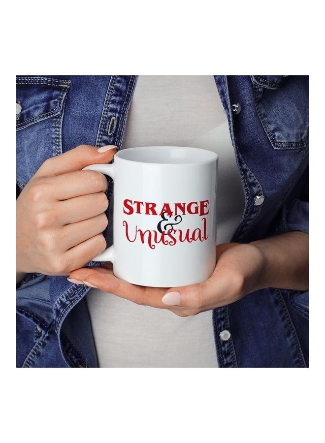 Strange And Unusual Coffee Mug Multicolour