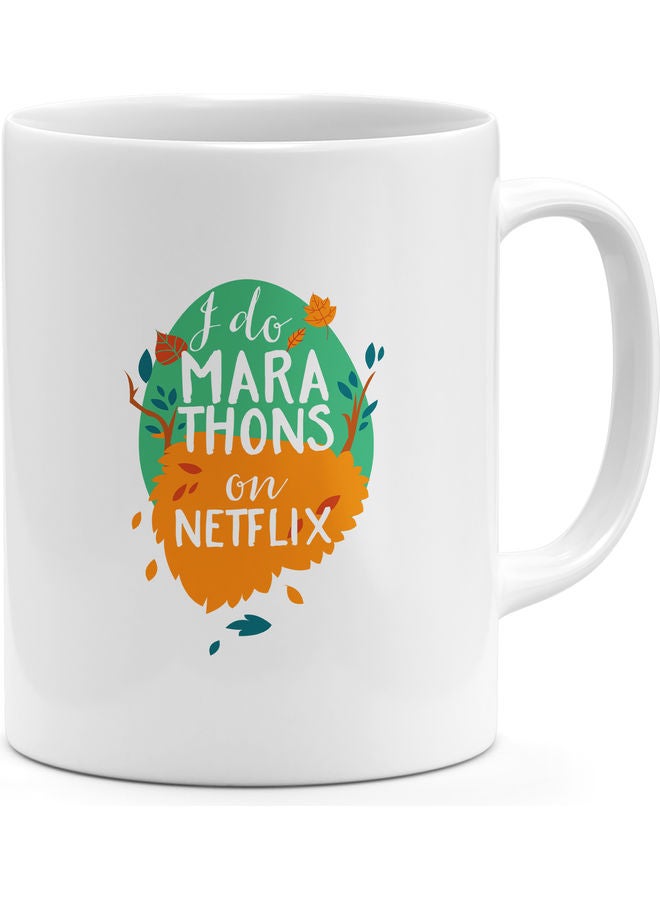 Marathon Design Coffee Mug Multicolour - Image 1