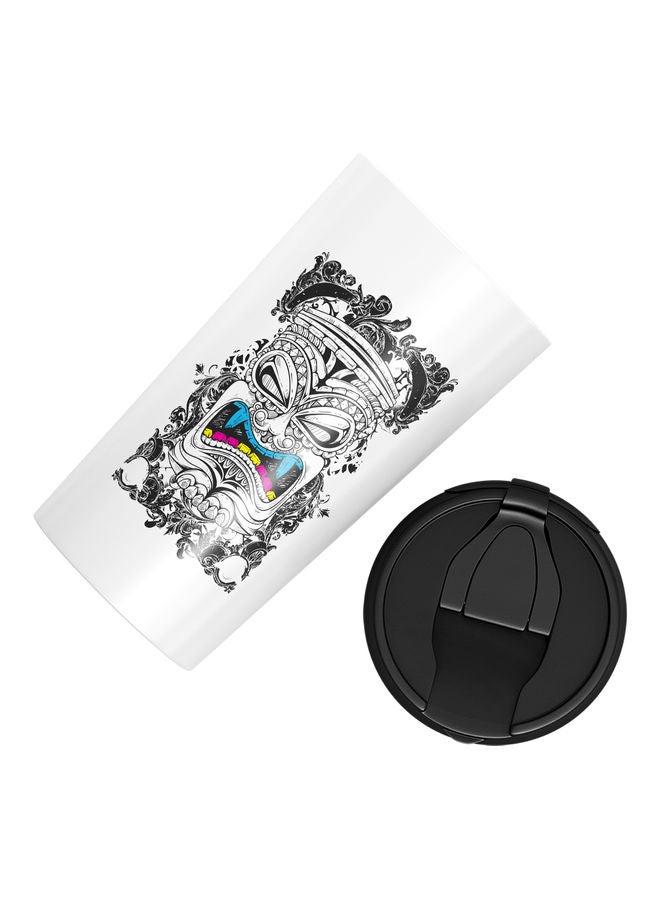 Aztec Mask Design Double Walled Tumbler Multicolour - Image 3