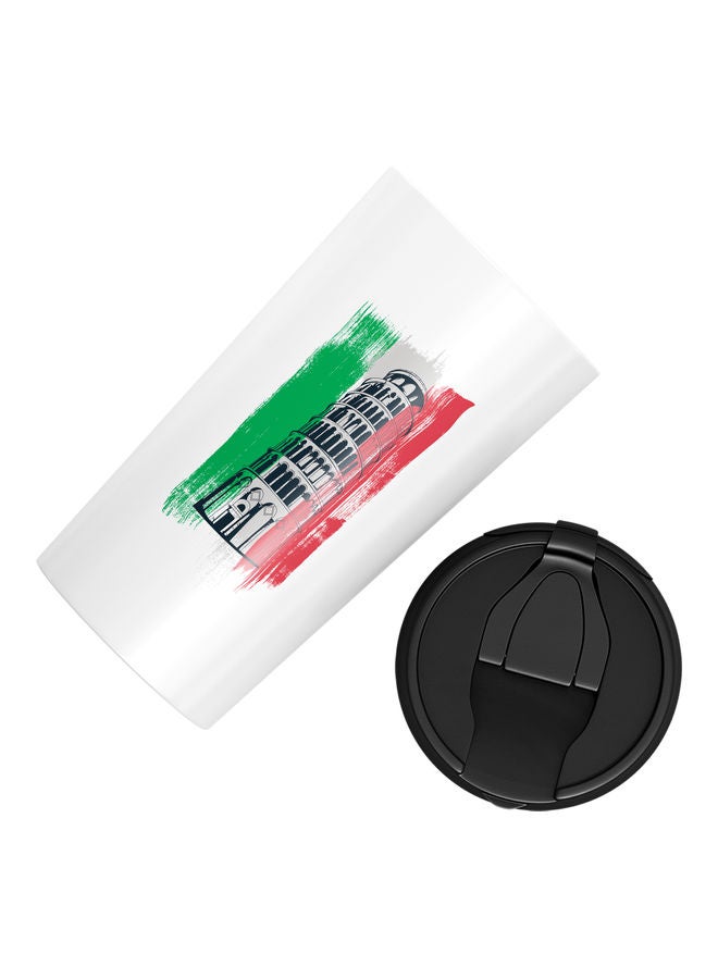 Italy Flag Double Walled Tumbler Multicolour - Image 3