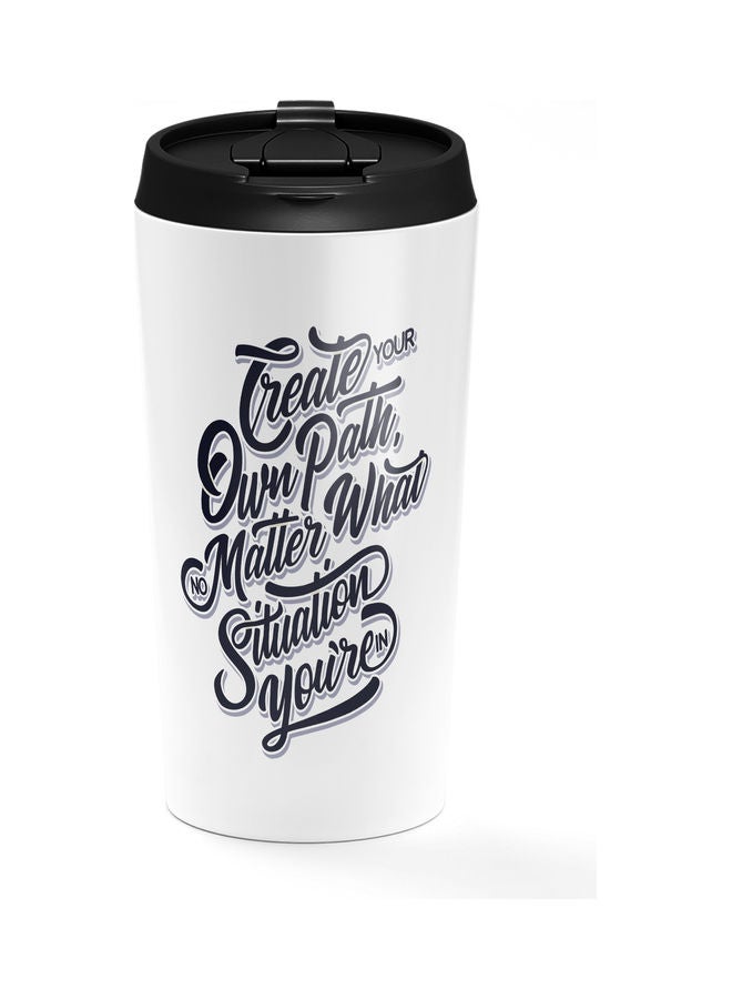 Creative Gifts Stainless Steel Tumbler With Lid Multicolour - Image 1