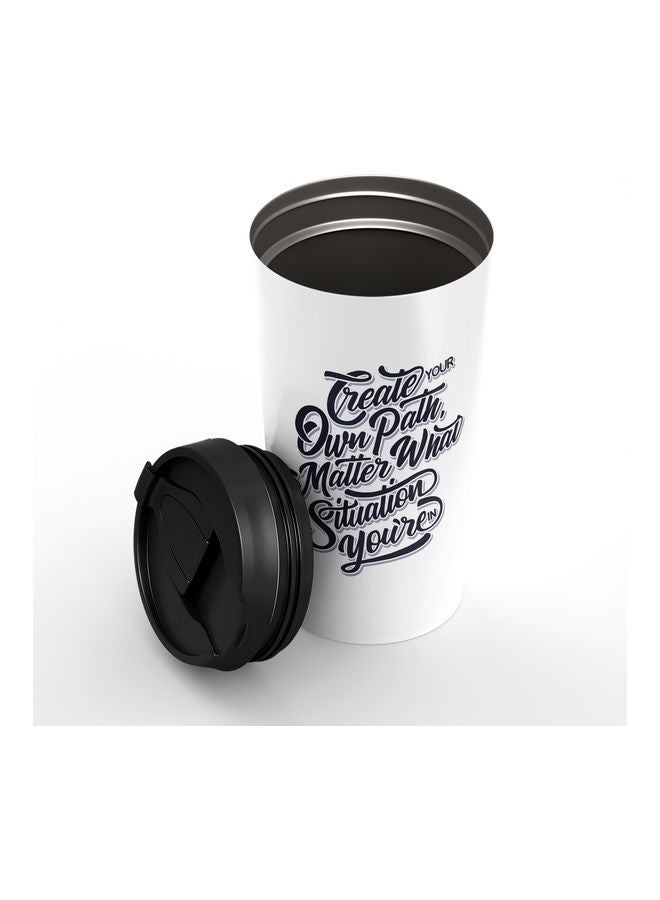 Creative Gifts Stainless Steel Tumbler With Lid Multicolour - Image 2