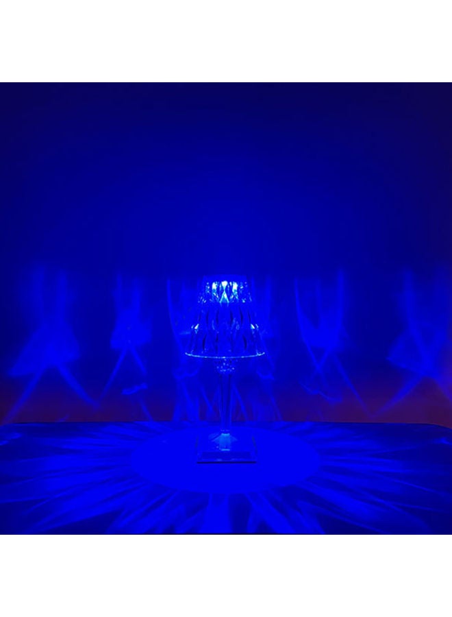 Generic - USB Acrylic Diamond Table Lamp Remote Control Multicolour - Image 1