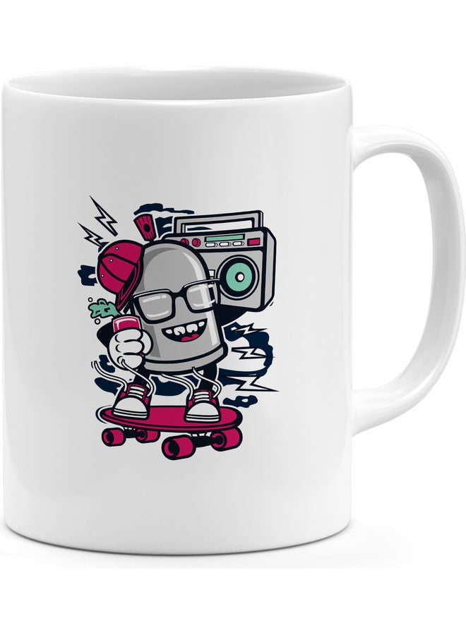 Radio Guy  Design Coffee Mug Multicolour - Image 1