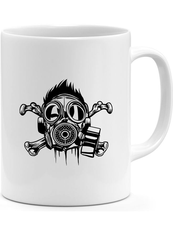 Gas Mask Design Design Coffee Mug Multicolour - Image 1
