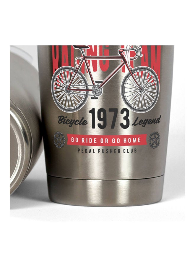 Generic - Bicycle Legend Stainless Steel Tumbler With Lid Multicolour - Image 1