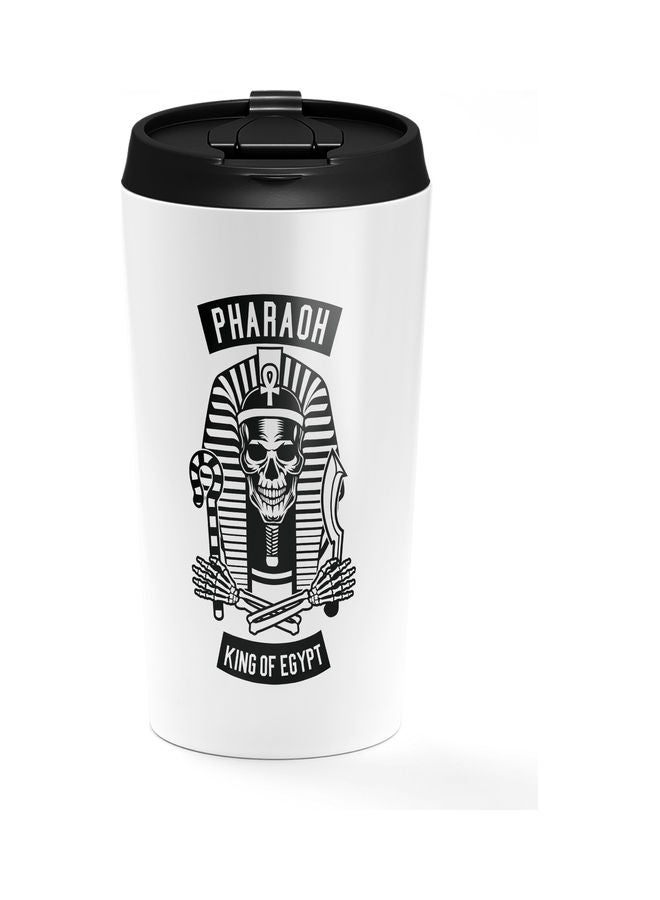 Pharaoh Design Stainless Steel Tumbler With Lid Multicolour - Image 1