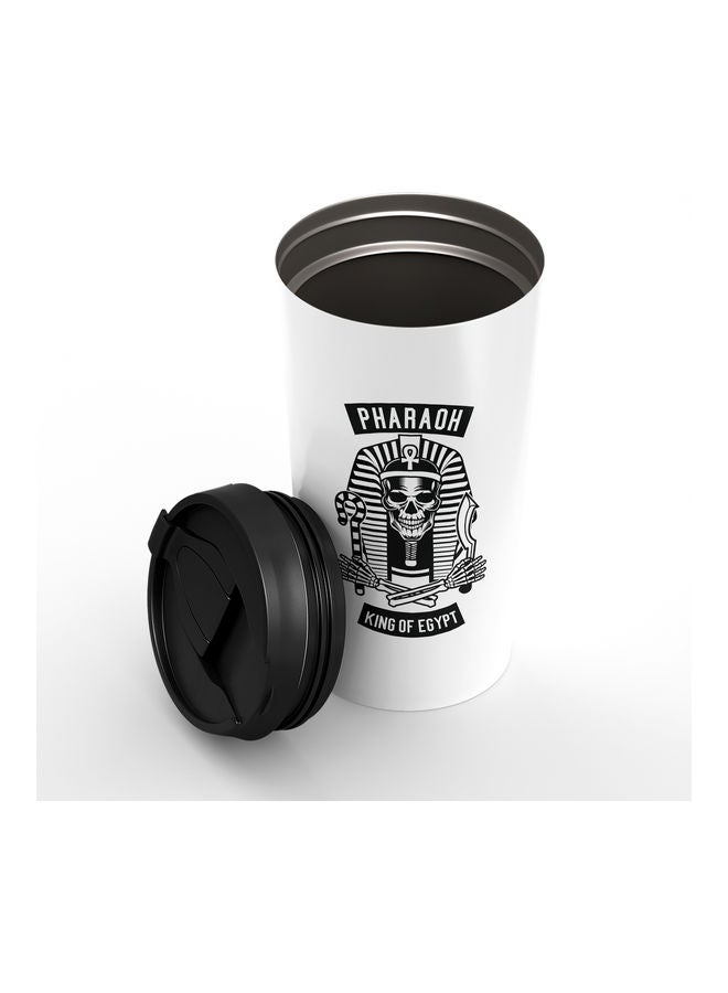 Pharaoh Design Stainless Steel Tumbler With Lid Multicolour - Image 2