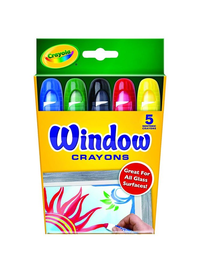 Crayola 5 Piece Window Crayons - Image 2