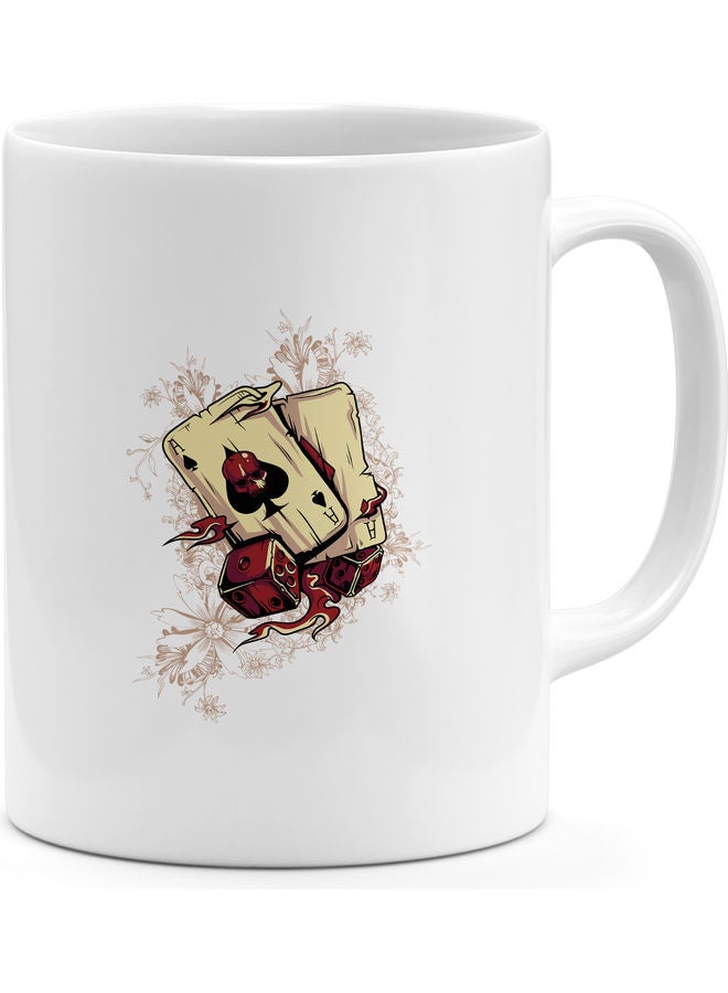 Ace In The Pack Design Coffee Mug Multicolour  - Image 1
