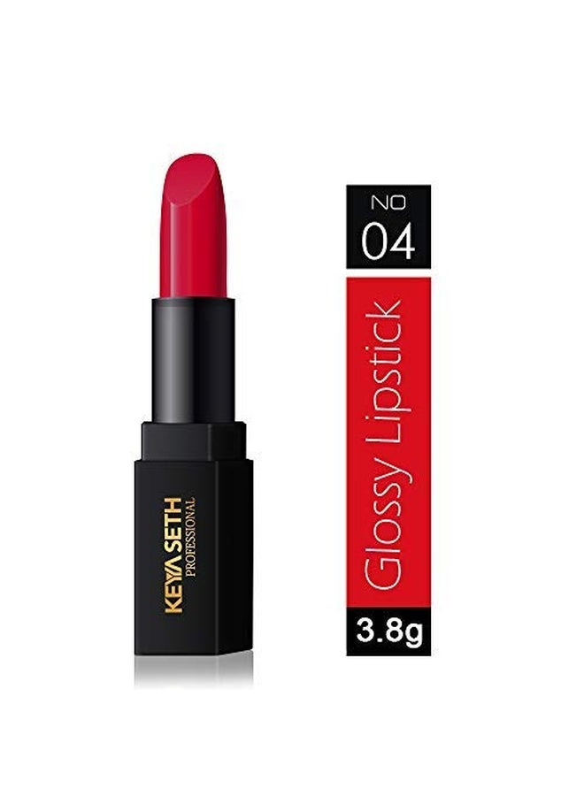 Keya Seth Aromatherapy Aromatherapy Glossy Lipstick Bright Red  - Image 2