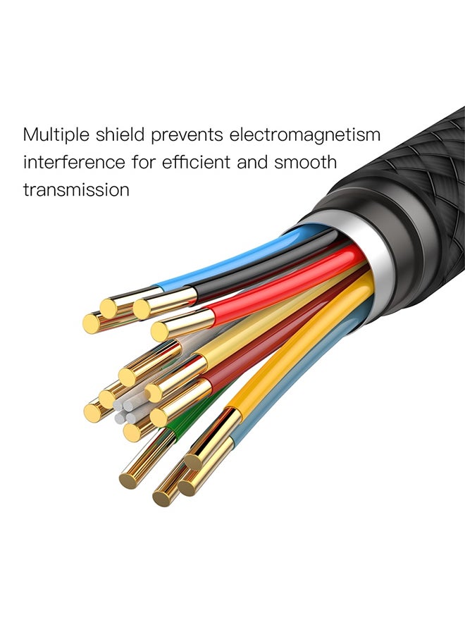 Baseus USB C to HDMI Cable USB Type C to 4K 60Hz HDMI Cable Adapter for Home Office, for MacBook Pro/iPad Pro 2020 2019, Surface Book 2, Dell XPS 15, Samsung S10, S9 Plus, 1.8M Grey - Image 5