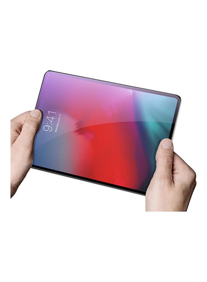 Baseus Screen Protector Compatible With iPad Pro 12.9-inch Anti Blue Light Screen Filter, Blocking Blue Lights For Eye Protection, Work with iPad Pro 12.9-inch 2018/2020 Model Clear - Image 3
