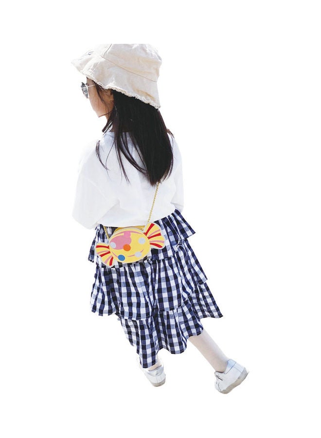 فليلي حقيبة كتف بتصميم حلوى للأطفال متعدد الألوان - Image 4