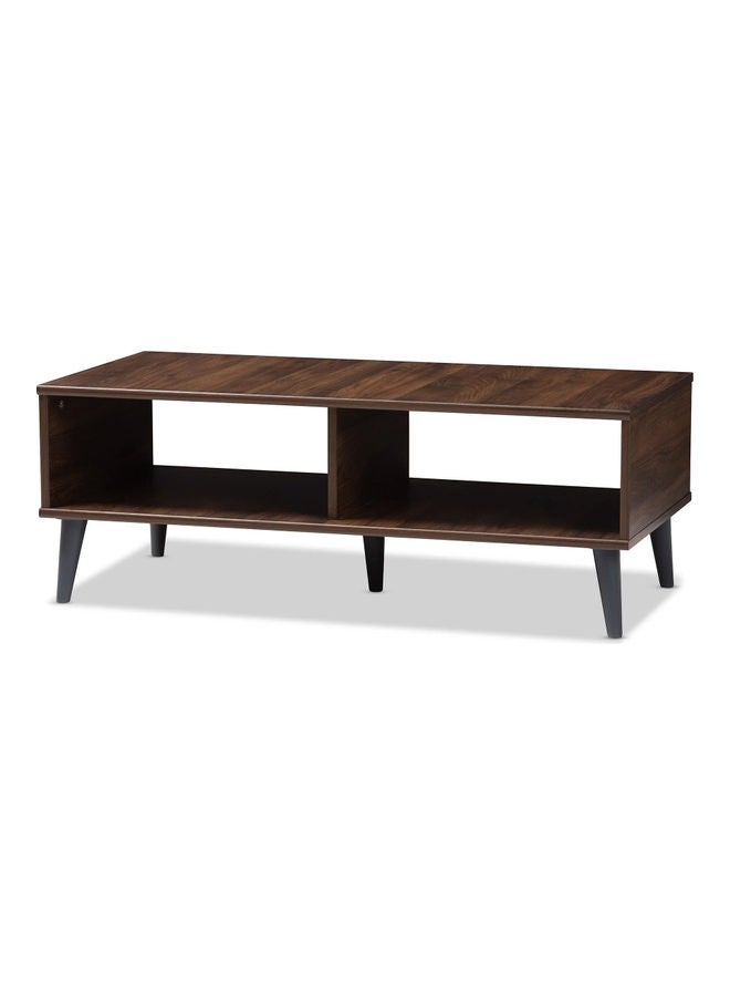 ASGHAR FURNITURE Abitha Coffee Table Dark Brown 100x48x36cm 