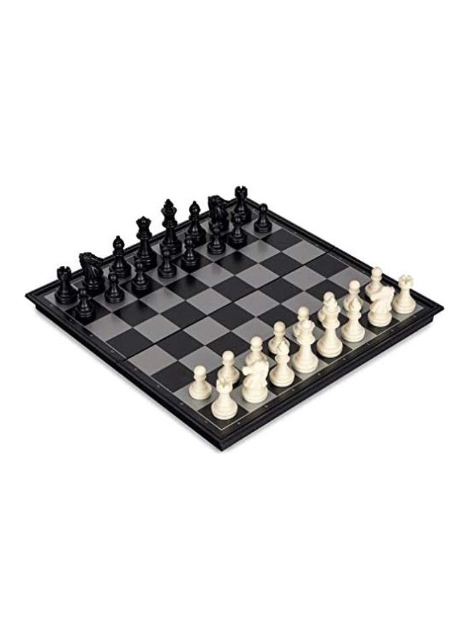 Magnetic Travel Chess Set With Folding Chess Board - Image 1