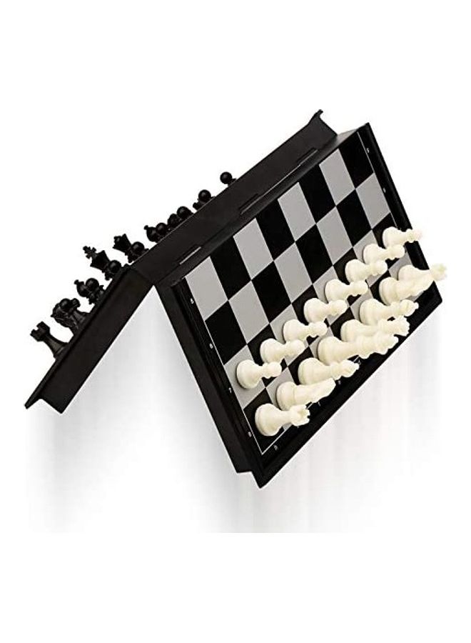 Magnetic Travel Chess Set With Folding Chess Board - Image 3