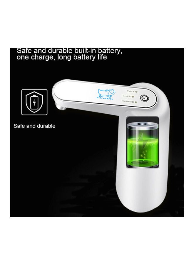 DUMBO Electric USB Rechargeable Water Pump S24-1 White - Image 3