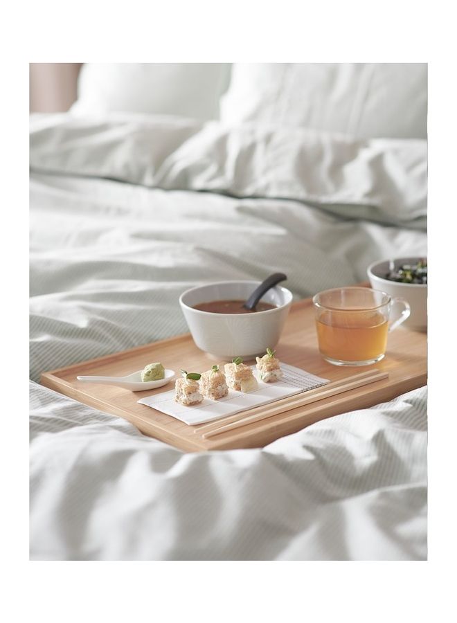 دبليو كيه طاولة جانبية بني داكن 52x25x29سم - Image 4