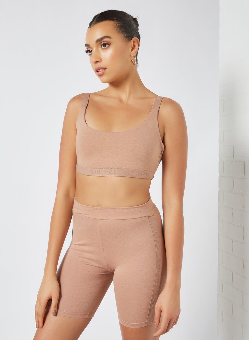 Sian Marie Tonal Contour Bra Beige  - Image 1