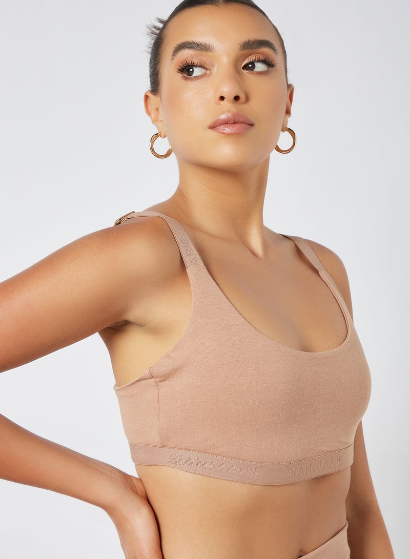 Sian Marie Tonal Contour Bra Beige  - Image 2