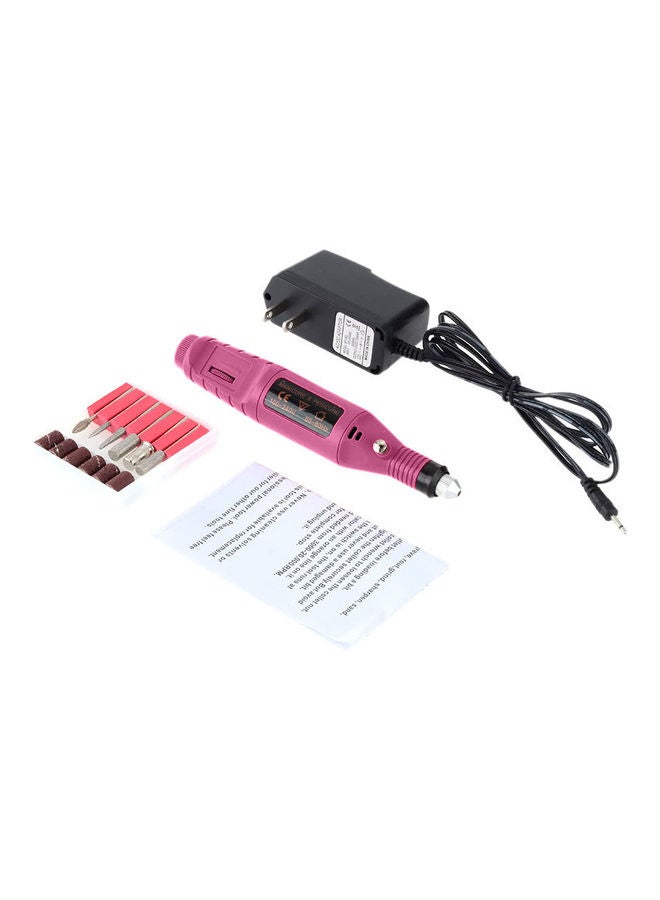 Generic Pen Shape Electric Nail Drill Machine Multicolour  - Image 4