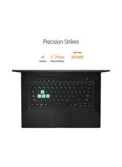 ASUS TUF Dash Gaming (Upgraded Version) Laptop With 15.6-Inch Full HD Display, 11th Gen Core i7-11370H Processer/8GB RAM/512GB SSD/4GB Nvidia GeForce RTX 3050Ti Graphics/Windows 10 /International Version English Eclipse Grey  - Image 4