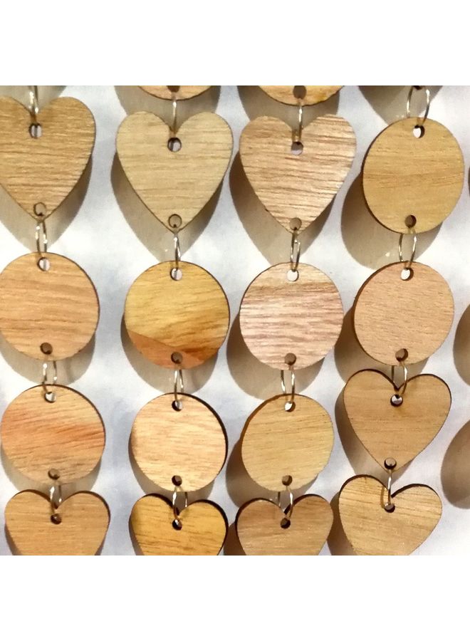 Wooden Special Dates Planner Hanging Board for Home Decor Silver/Brown - Image 4