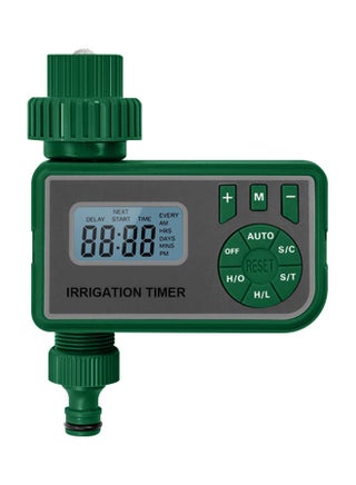 Intelligent Water Irrigation Controller With LCD Screen Green/Grey - v1626765213/N49306319A_1