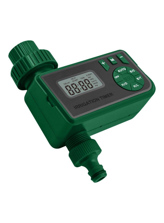 Intelligent Water Irrigation Controller With LCD Screen Green/Grey