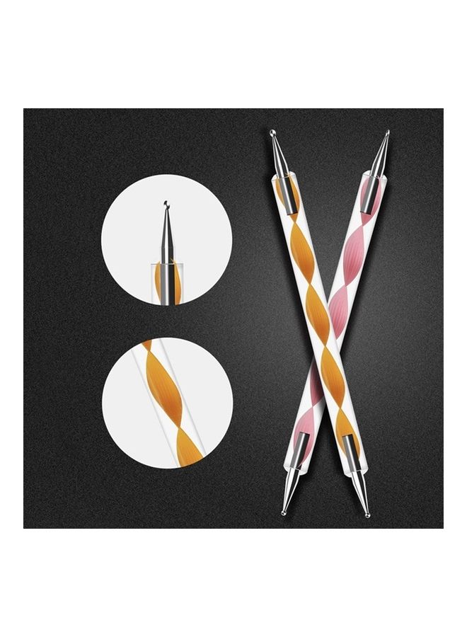 مجموعة أدوات تزيين الأظافر متعدد الألوان - Image 3