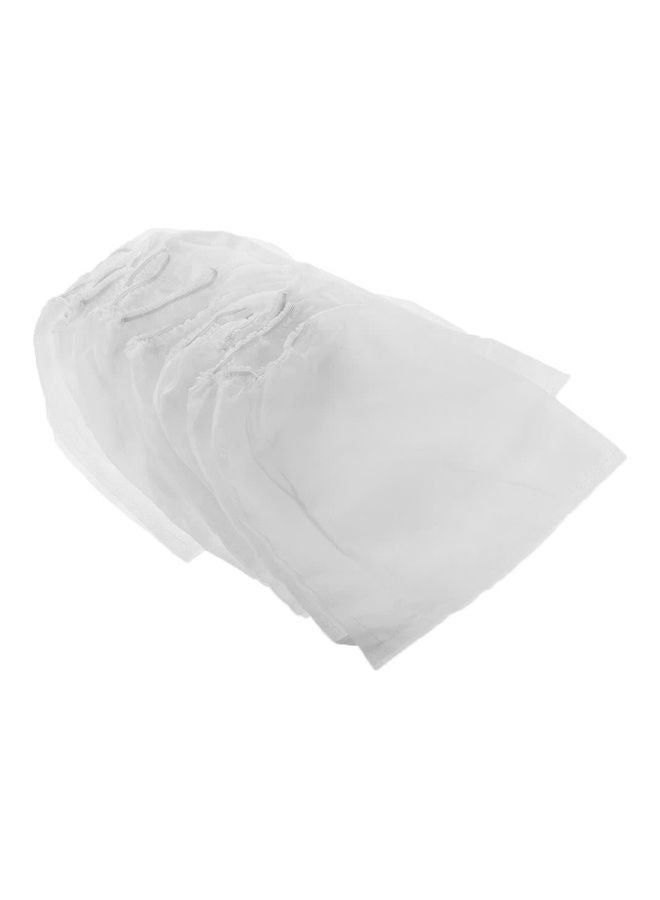 Generic 10-Piece Non Woven Replacement Bags For Nail Art Dust Suction White - Image 5