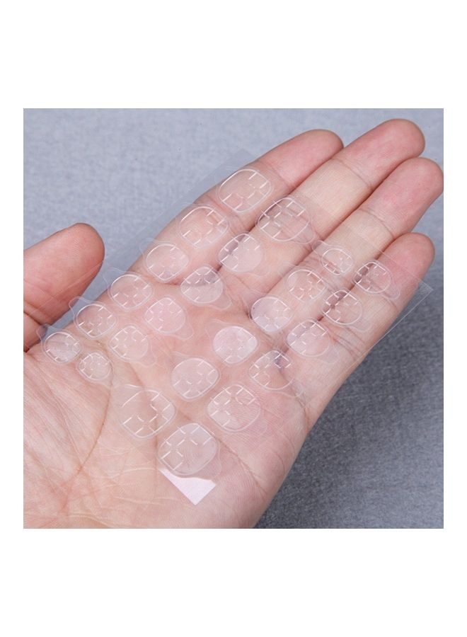 240-Piece Nail Adhesive Glue Tapes Clear - Image 3