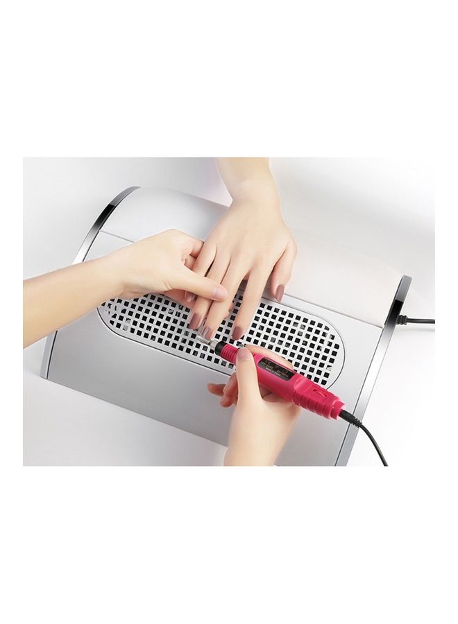 Generic Nail Dust Collector Powder Cleaner White  - Image 2