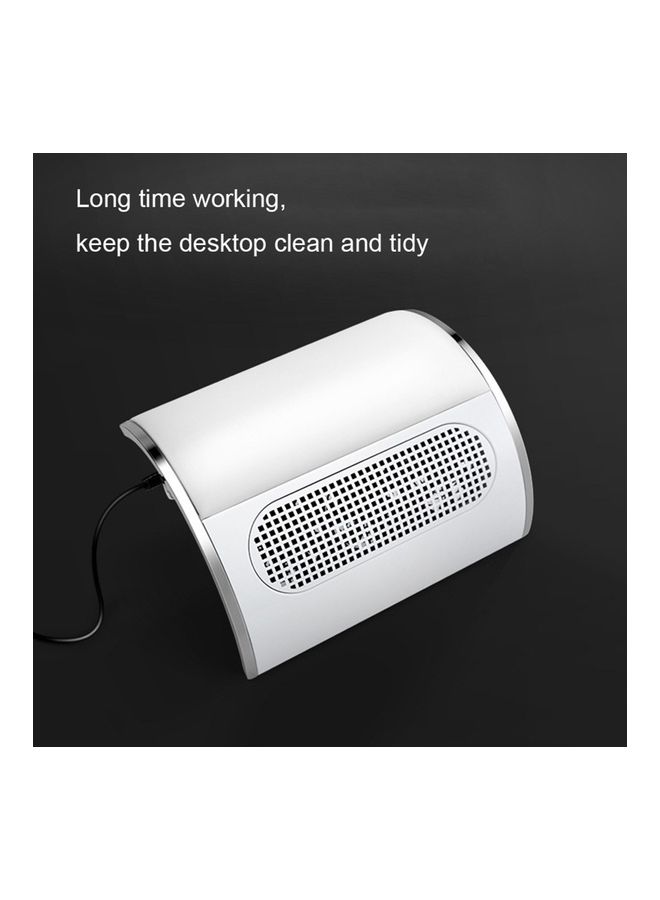 Generic Nail Dust Collector Powder Cleaner White  - Image 3