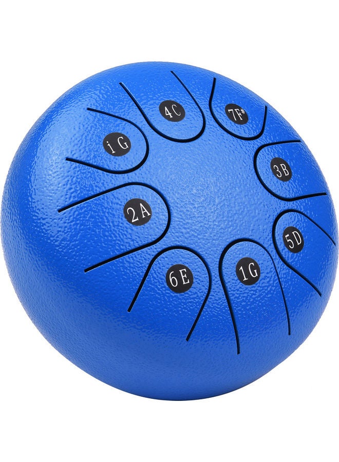Generic 6-Inch Mini 12-Tone Steel Tongue Drum Set with Mallets  - Image 4