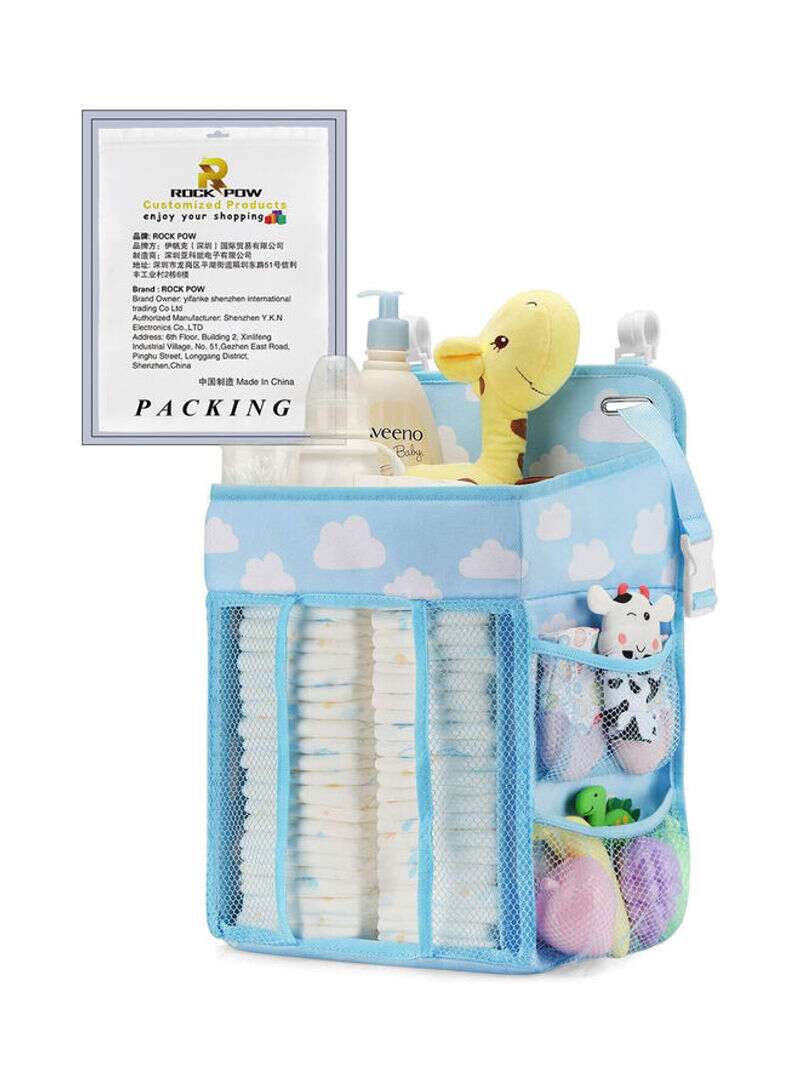 Rock Pow Hanging Baby Diaper Caddy Organizer - Image 3