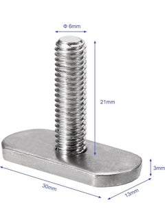 Generic 6-Piece Kayak Rails Screw 8x6x1.5cm  - Image 4