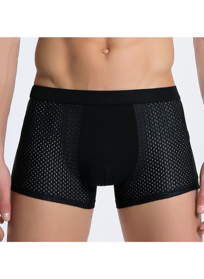 Joychic - Comfortable Mid-Rise Boxers Black - Image 1