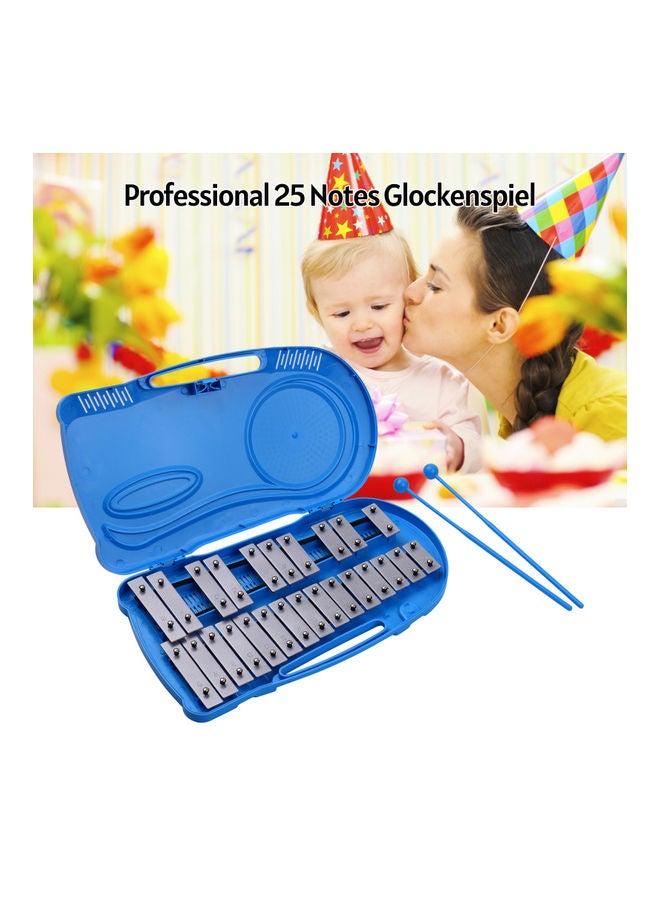 Generic Professional 25 Notes Glockenspiel with Mallets and Case  - Image 3