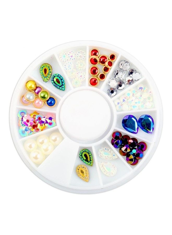 Generic Nail UV LED Lamp with Nail Drill Machine and Nail Sticker Set Multicolour  - Image 4