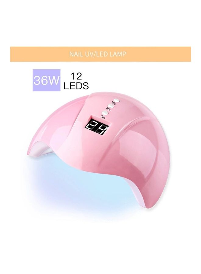 Generic Nail UV LED Lamp with Nail Drill Machine and Nail Sticker Set Multicolour  - Image 5