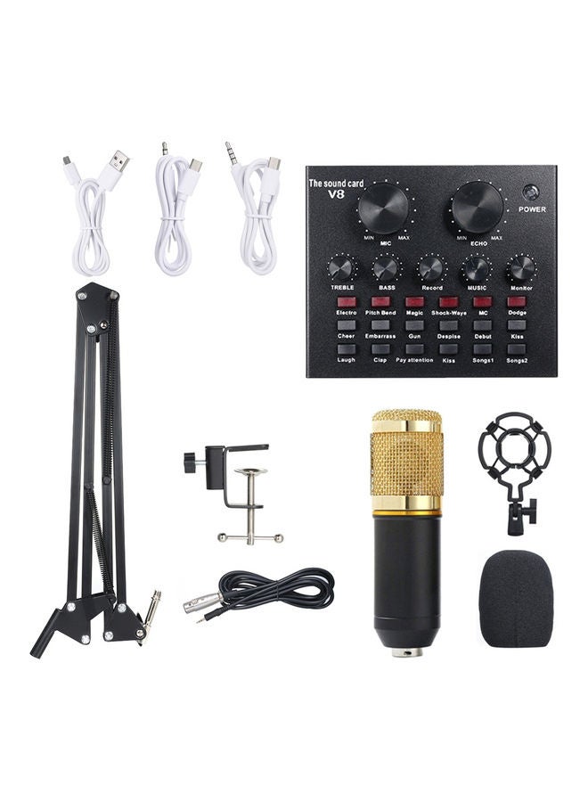 Multifunctional Live Sound Card Set I-6327G2 Black/Gold  - Image 1